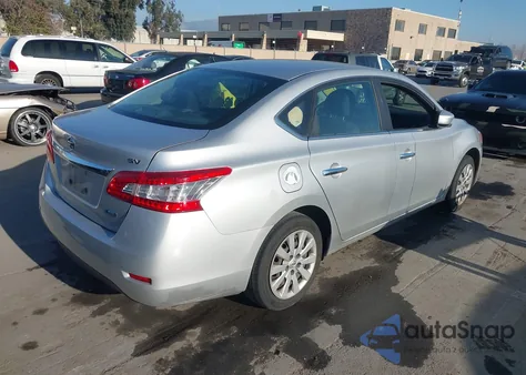 2014 Nissan Sentra Sv z USA, uszkodzony, nr VIN 3N1AB7APXEY339903